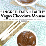 VEGAN CHOCOLATE MOUSSE #veganchocolatemousse #veganmousse #chocolatemousse #avocado #5ingredients #easy #healthy #vegandesserts #veganrecipes #veganmousse