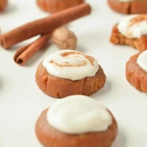 No-Bake Pumpkin Cookies (Vegan, Keto)