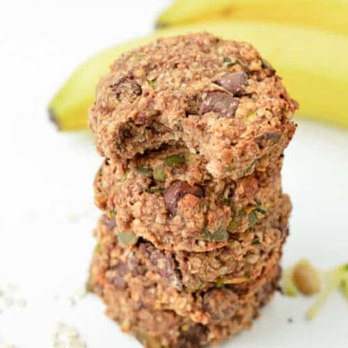 ZUCCHINI BANANA PEANUT BUTTER COOKIES, no eggs #veganbaking #vegancookies #veganglutenfree #veganeasy #easy #glutenfreebaking #grainfree #healthybaking #delicioushealthyrecipes #cleaneating #3ingredients #veganbaking #healthyvegan #healthyveganrecipes #healthyvegandiet #howtobeahealthyvegan #healthy