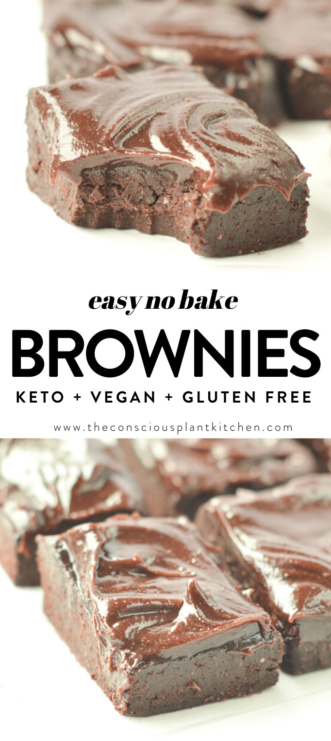 Vegan no bake brownies