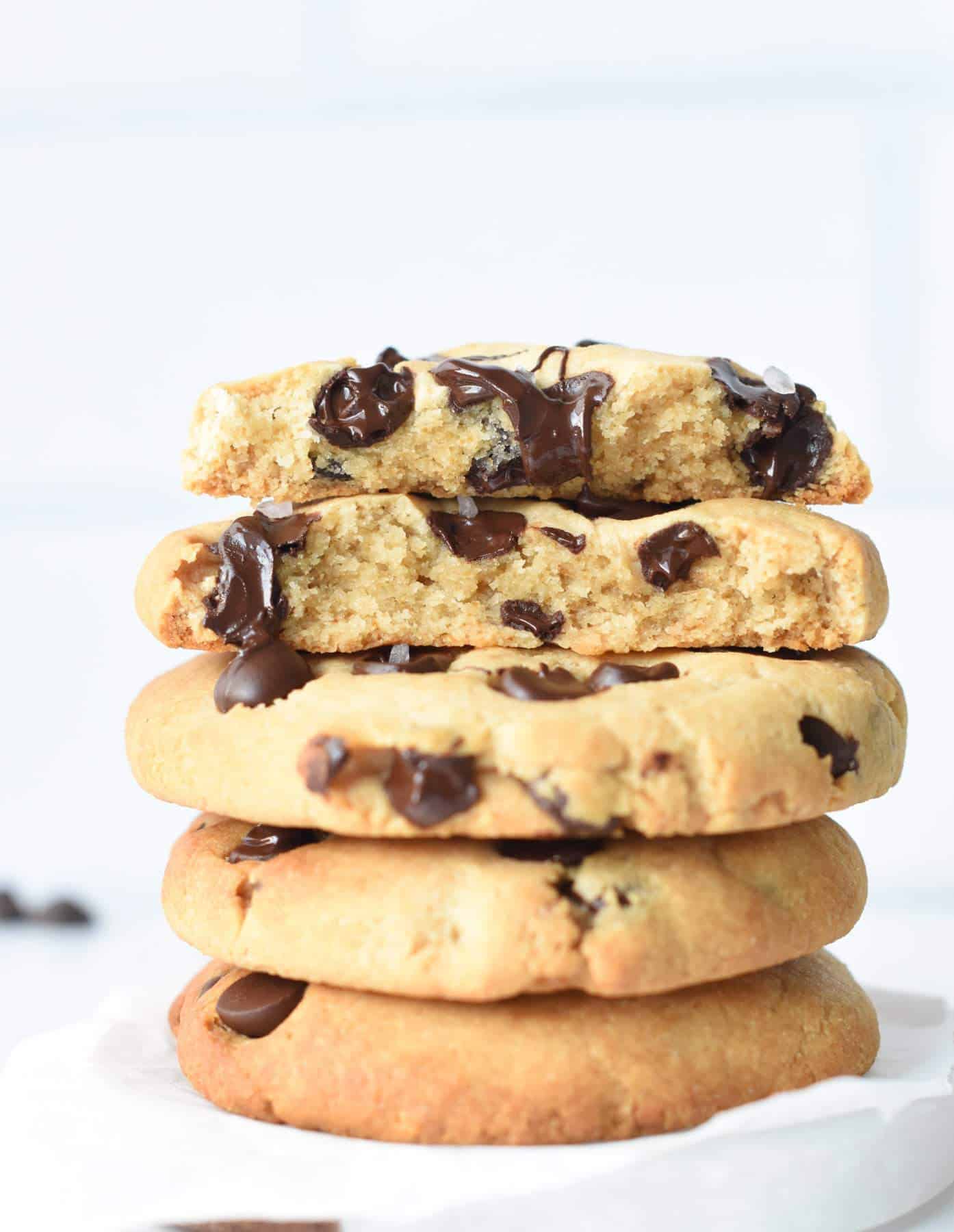 Tahini Chocolate Chips Cookies