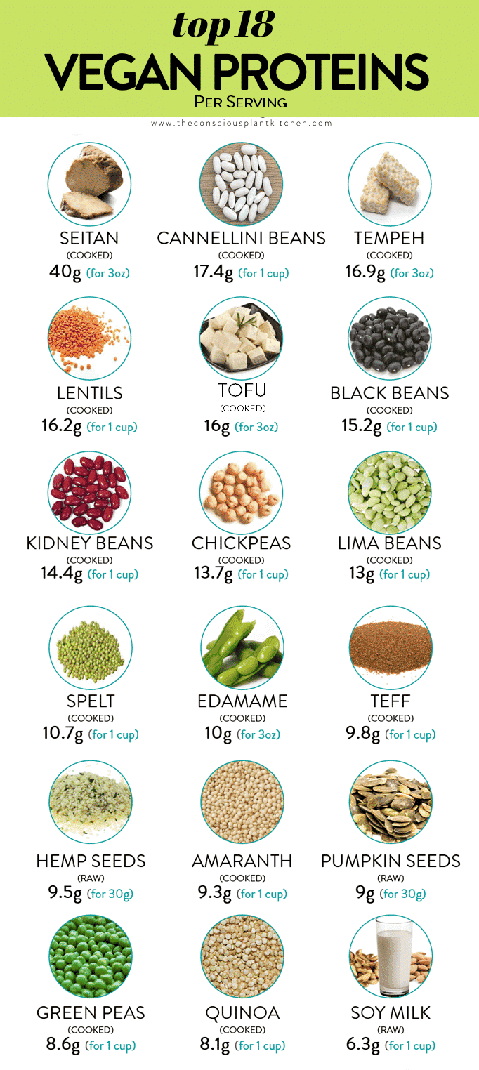 Vegan Protein Scale  Going vegan, Vegan foods, Vegan diet