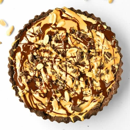 Vegan No-Bake Peanut Butter Pie