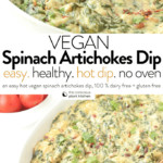 Vegan Spinach dip