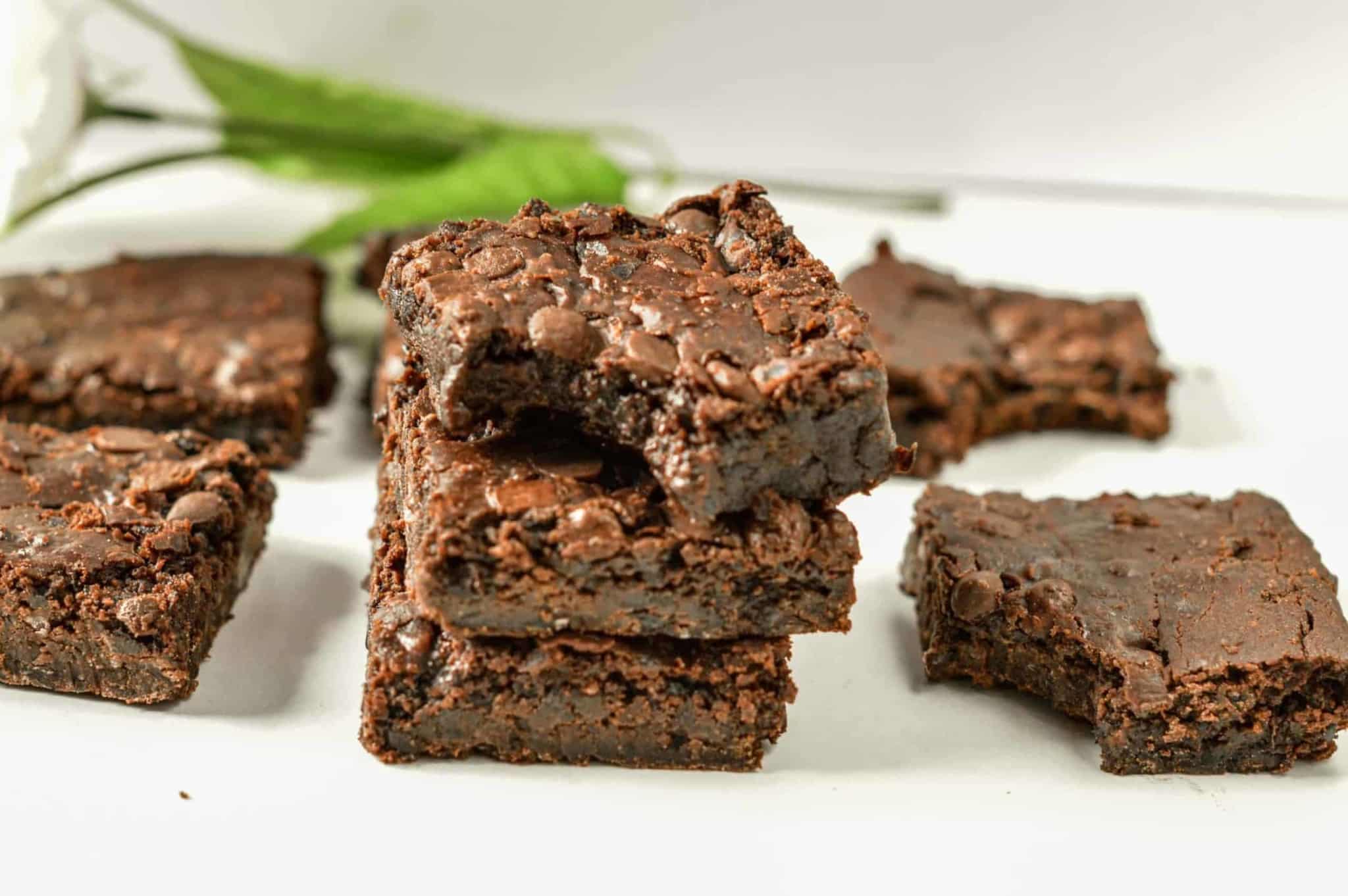 Black Bean Brownies (Vegan) - The Conscious Plant Kitchen