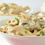 VEGAN MUSHROOM PASTA EASY Cashew Sauce #veganmushroompasta #creamymushroompasta #mushroompasta #mushroom #pasta #veganpasta #easy #creamy #cashewsauce #cashew #healthy #simple