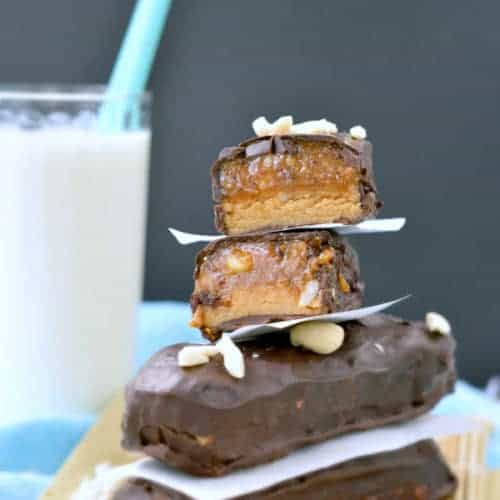 Raw Snickers Bars