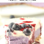 No bake Blueberry Cheesecake