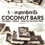 Healthy Coconut Bars