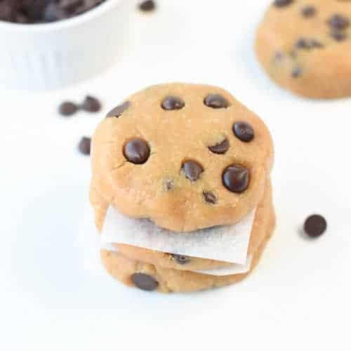 No-Bake Chocolate Chip Cookies