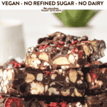 Healthy Rocky Road Bars