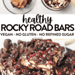Healthy Rocky Road Bars