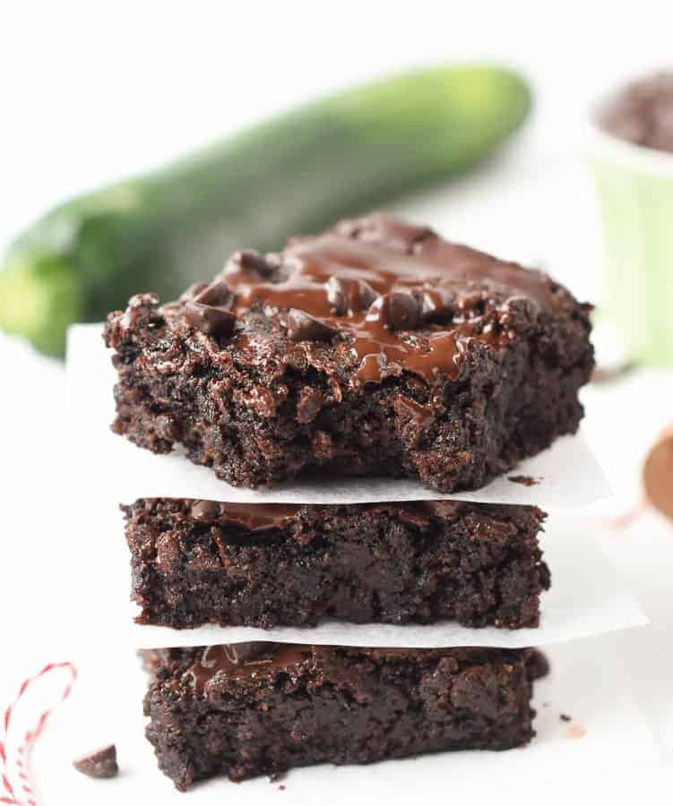 Healthy vegan brownies