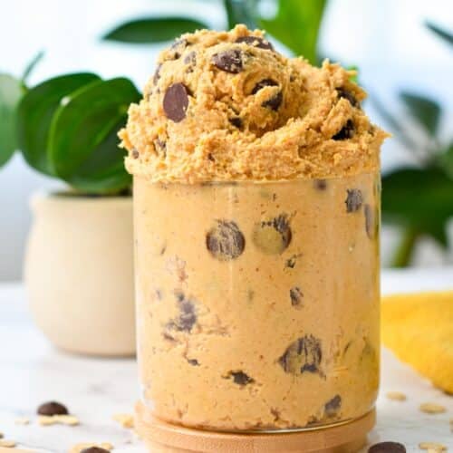 Chickpea Cookie Dough (Ready in 2 Minutes!)