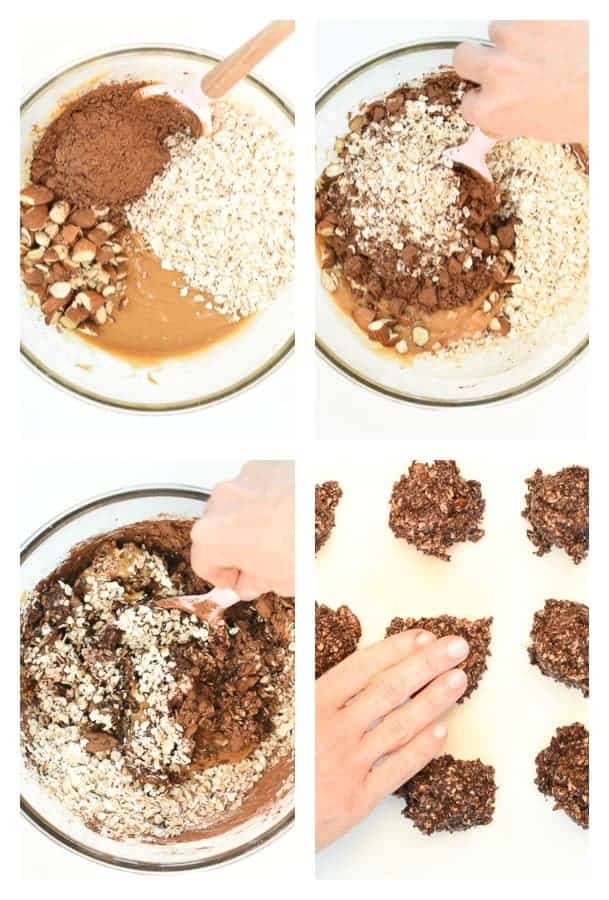 How to make no bake chocolate eanut butter oatmeal cookies