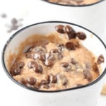 Healthy Vegan Mug Cake with Peanut Butter