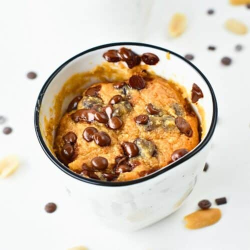 Peanut Butter Mug Cake (Vegan)