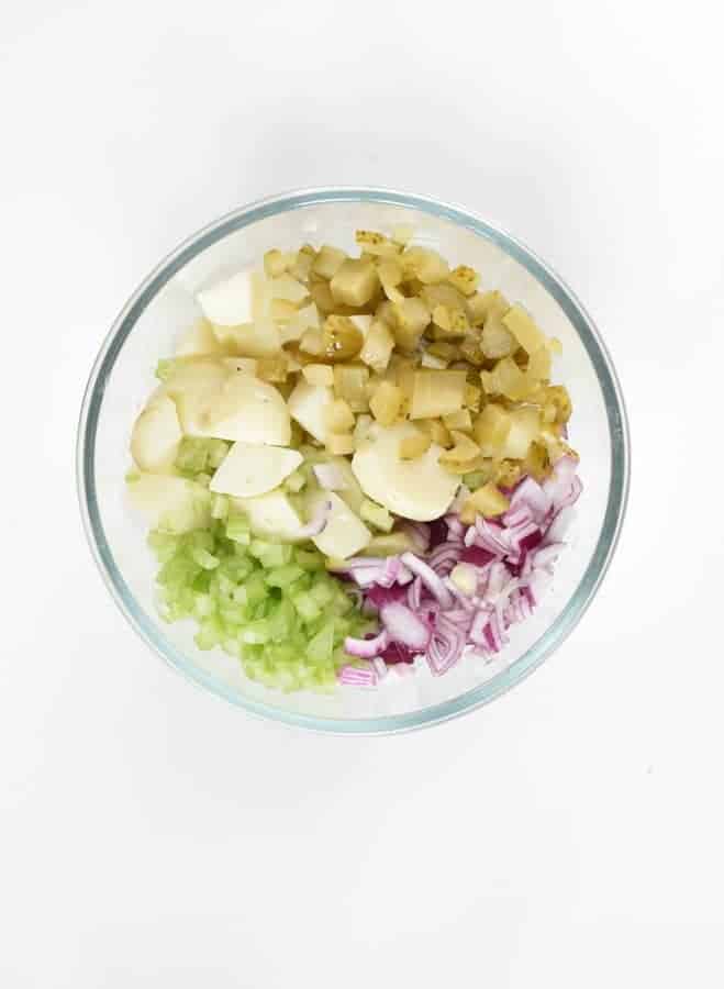Vegan Potato Salad Easy + Healthy
