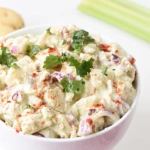 Healthy Vegan Potato Salad