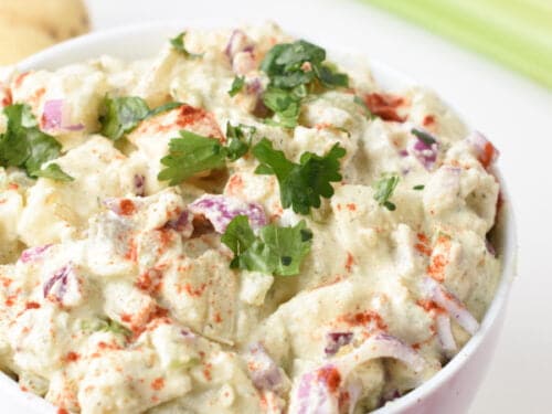 Healthy Vegan Potato Salad