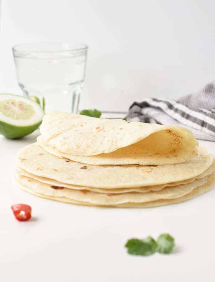 Vegan gluten free tortillas wraps