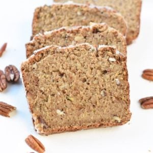 Vegan Gluten-Free Zucchini Bread (Oil-Free)