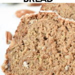 Healthy Zucchini Bread - Vegan + Oil Free + Gluten Free