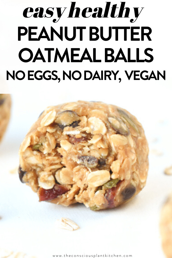 Easy Oatmeal Energy Balls