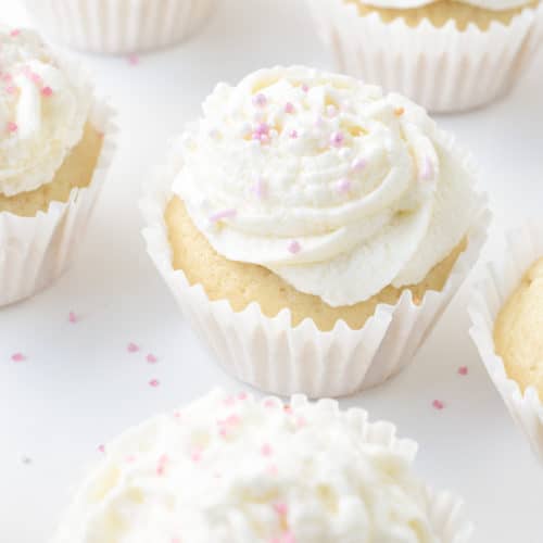 Vegan Vanilla Cupcakes