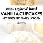 Vegan Vanilla Cupcakes