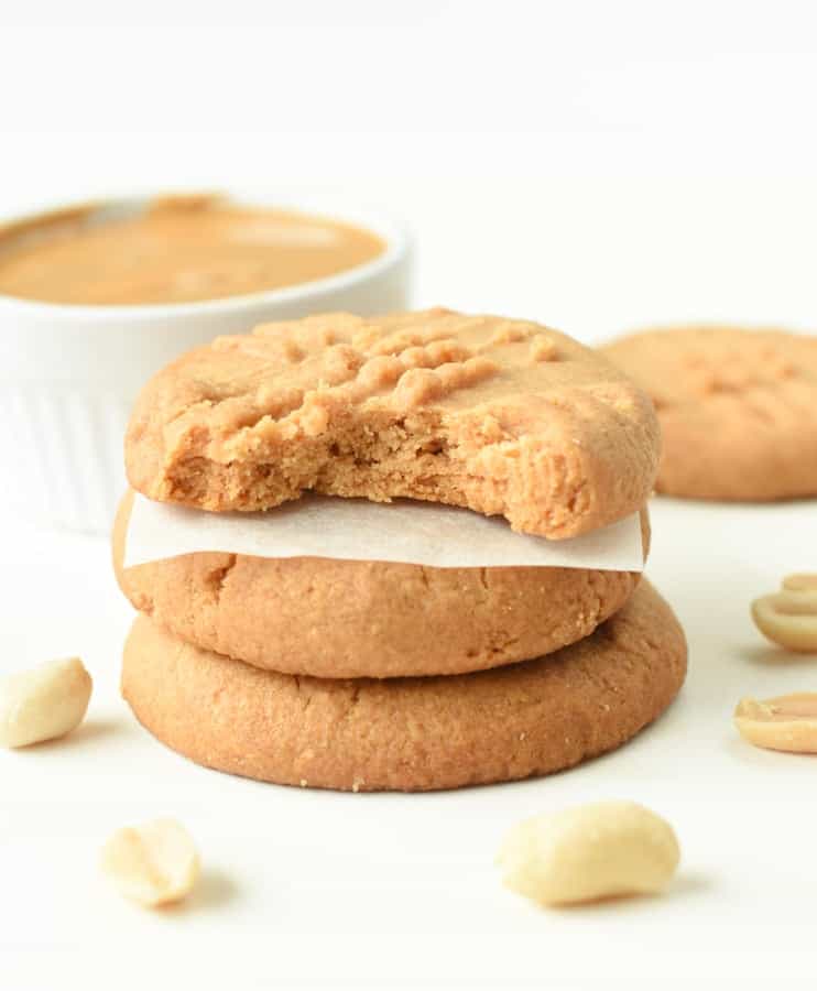 gluten free dairy free peanut butter cookies