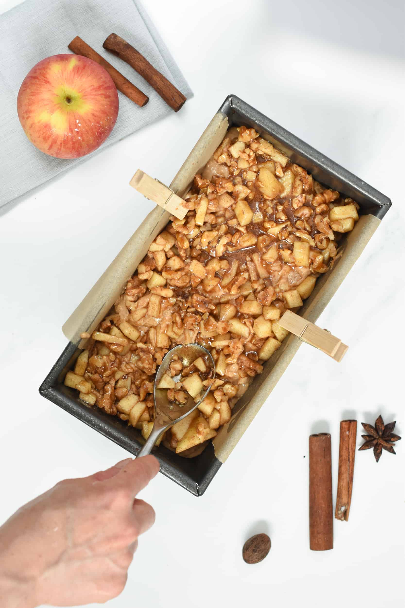 Apple Streusel Bread