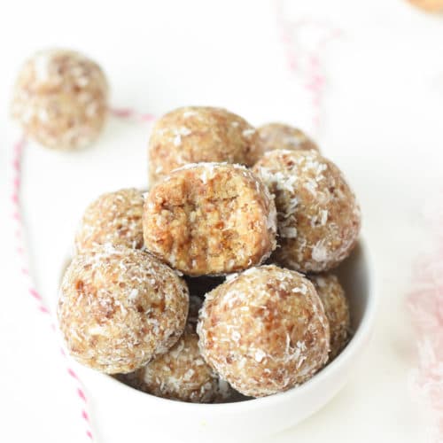 Vegan Salted Caramel Bliss Balls