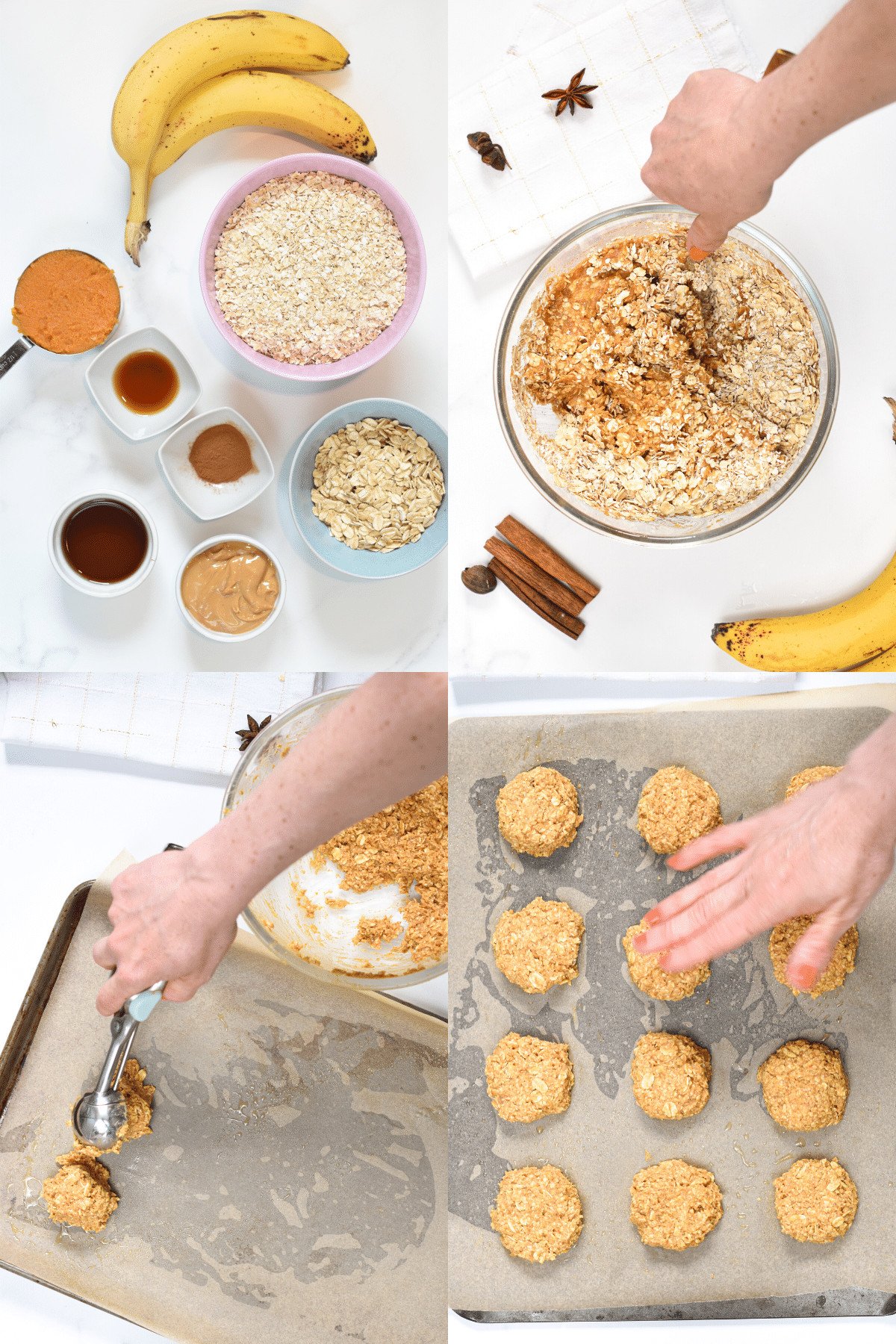 Pumpkin Banana Cookies