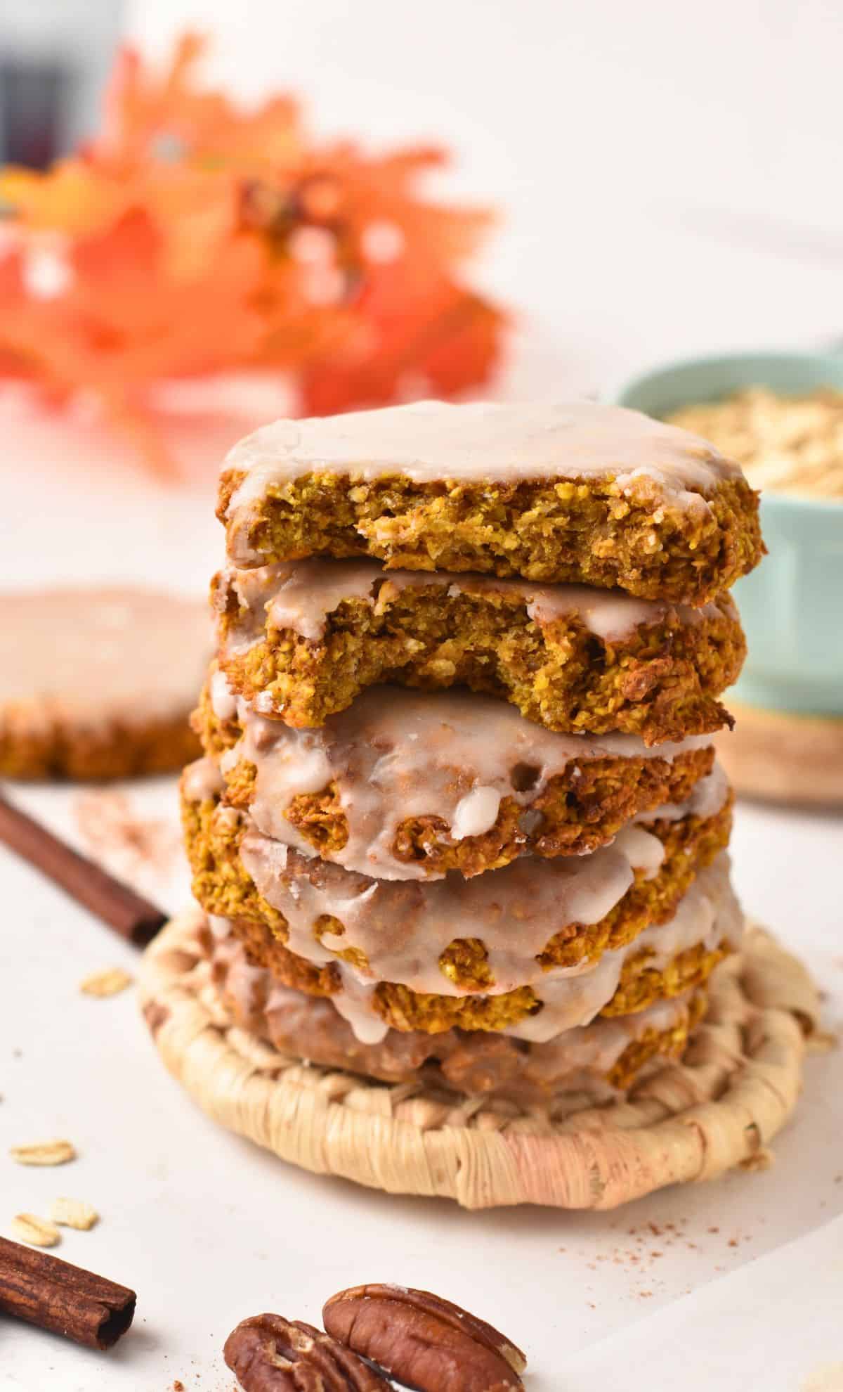 Pumpkin Banana Cookies