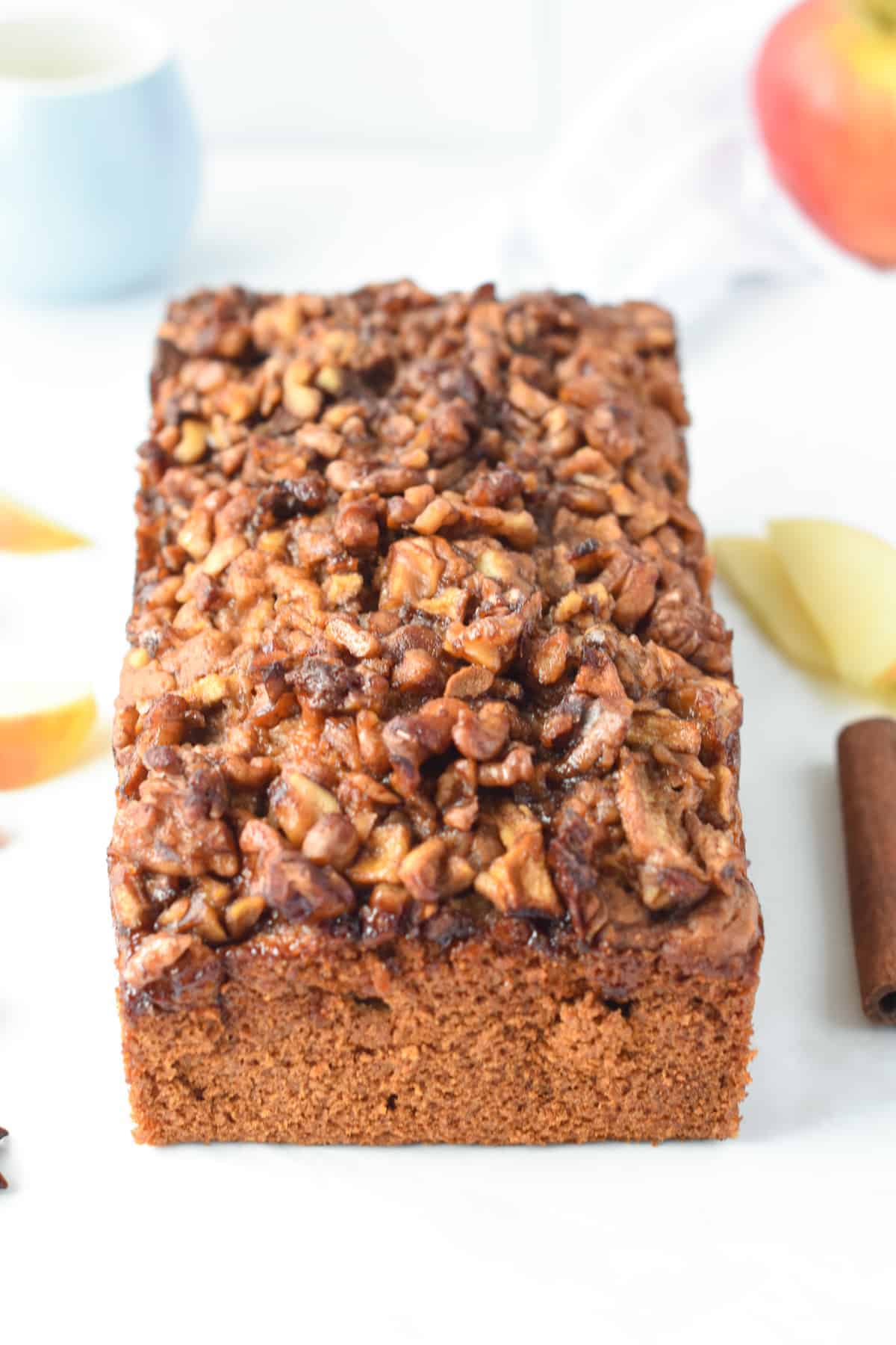 Vegan Apple Cinnamon Bread