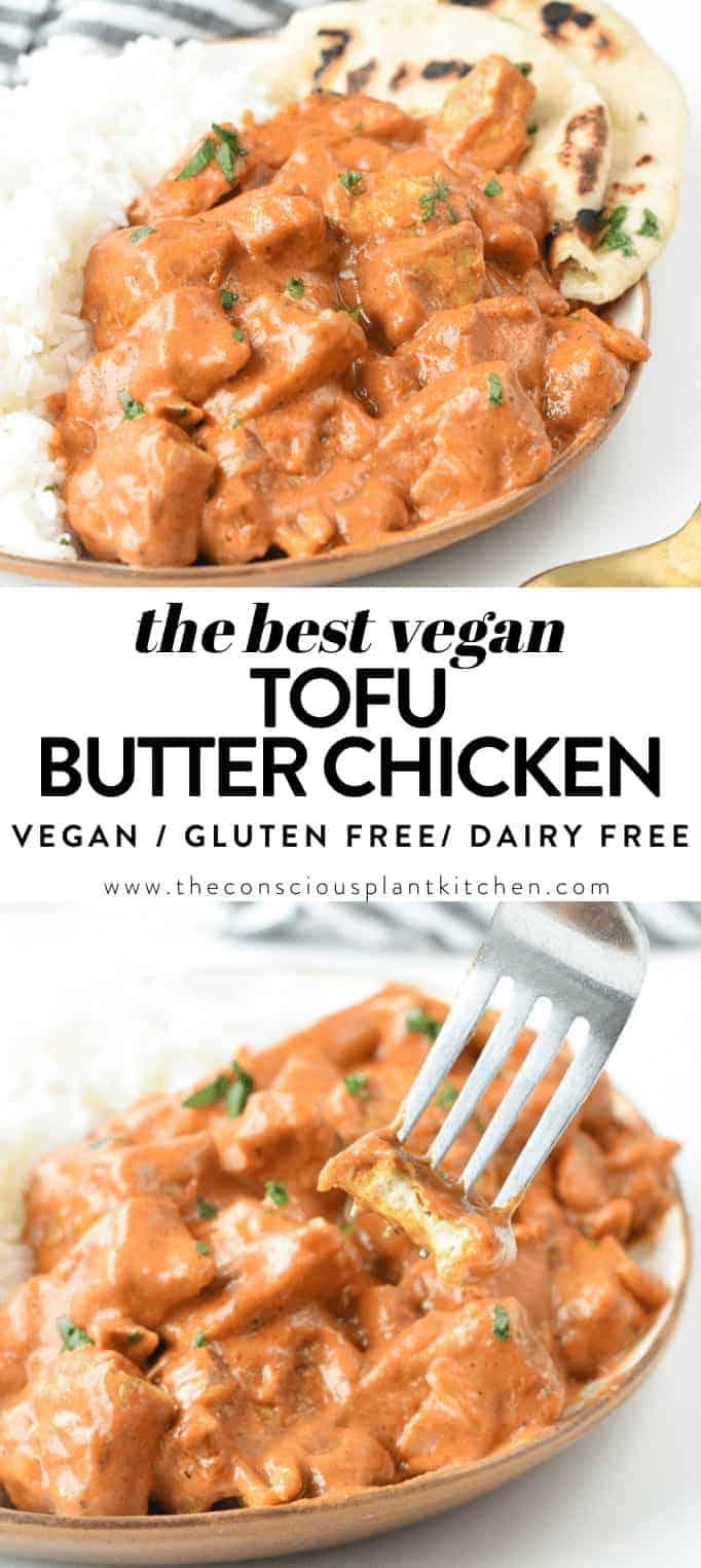 Vegan Tofu Butter Chicken 