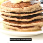 vegan pancakes banana oats