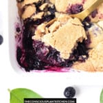 Vegan Blueberry Cobbler