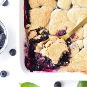 Vegan Blueberry CobblerVegan Blueberry Cobbler