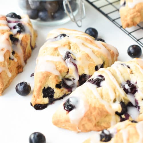 Vegan Blueberry Scones