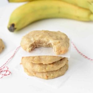 3-Ingredient Banana Cookies