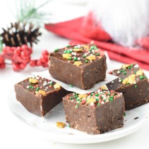 4-Ingredient Chocolate Fudge