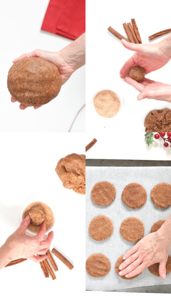 Snickerdoodle cookies vegan, gluten free