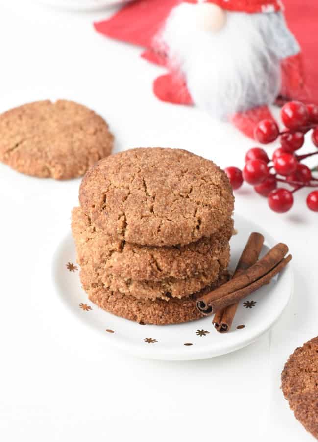 almond flour snickerdoodles