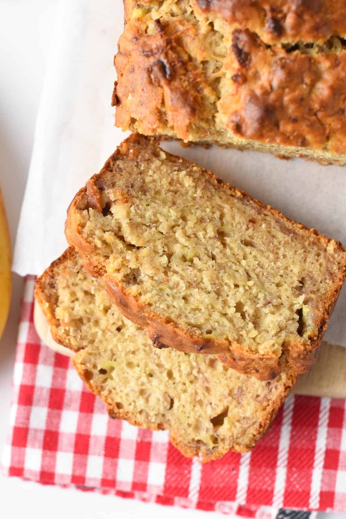 5 ingredient Banana Bread