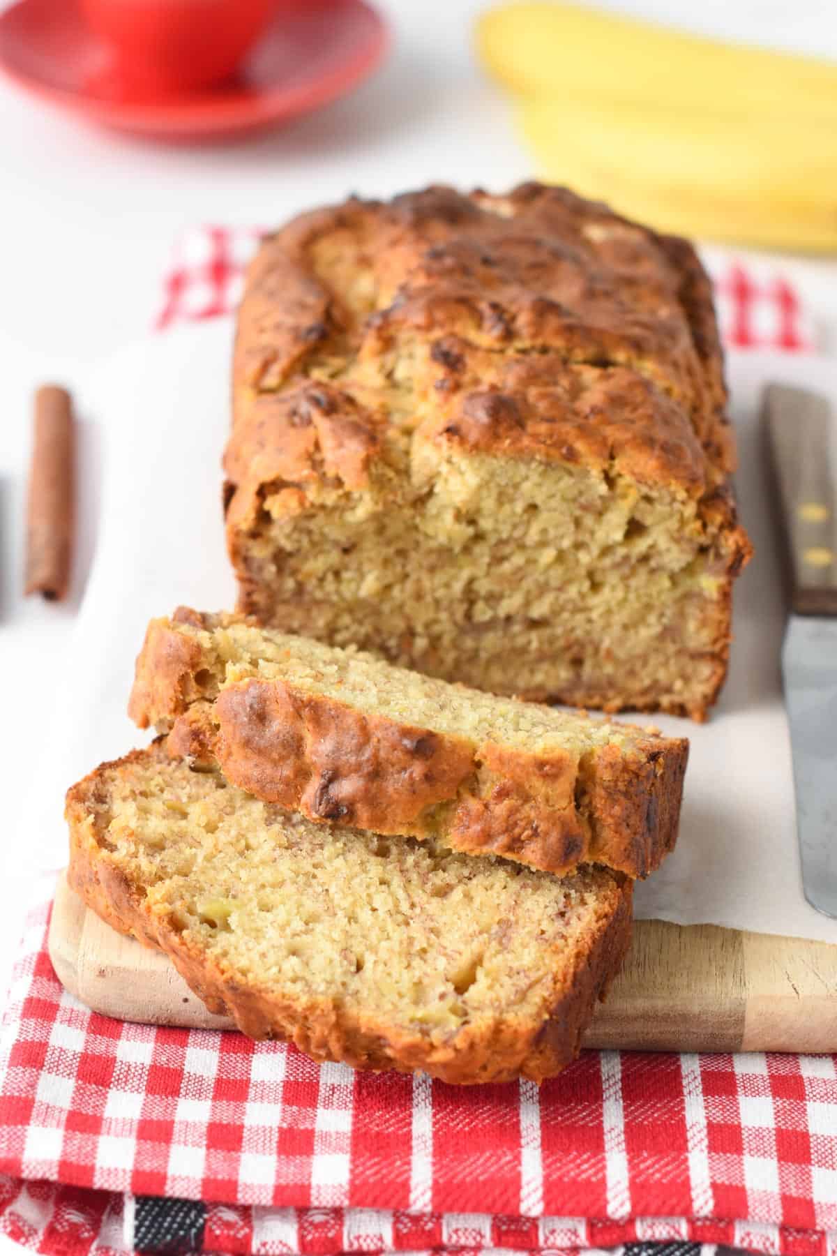 5 ingredient Banana Bread