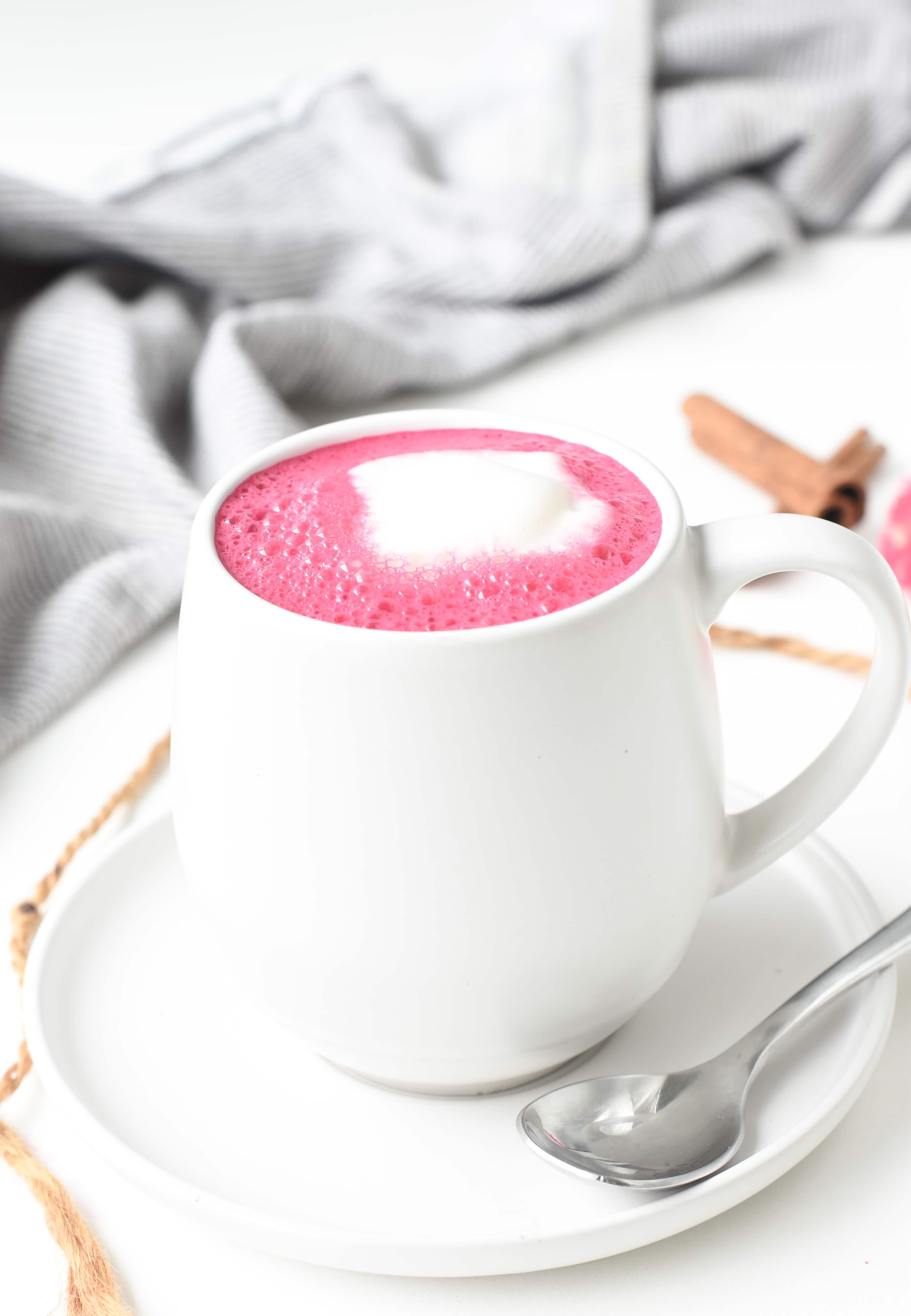 Beetroot Latte A Vibrant Healthy Pink Latte The Conscious Plant Kitchen Tcpk