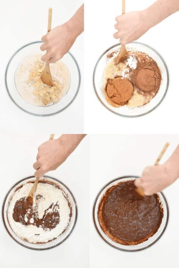 How to make vegan chocolate banana muffins