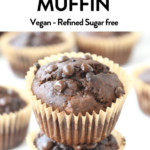 Vegan Chocolate Banana Muffins